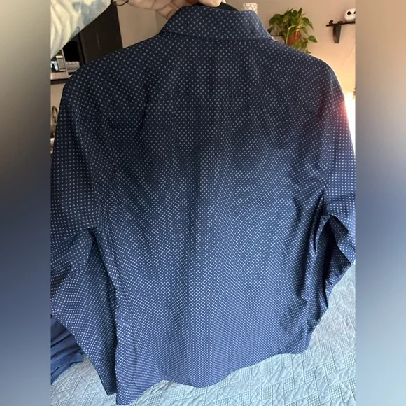 Banana Republic Slim Flex Fit Button-Up Shirt – Men’s Medium - Picture 9 of 10